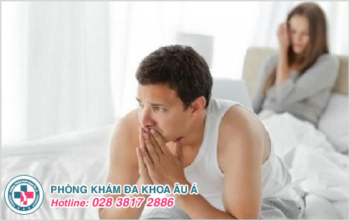 biểu hiện bị xuất tinh sớm