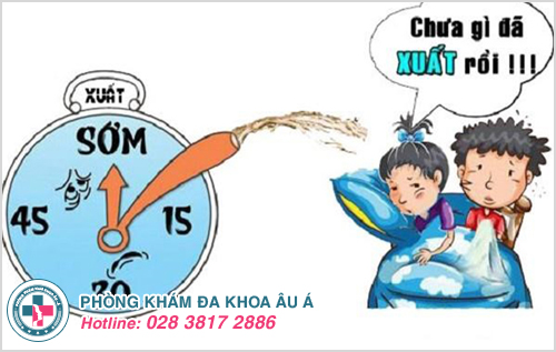 Xuất tinh sớm là dấu hiệu bất lực ở nam giới