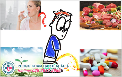 Đoán bệnh qua nước tiểu màu vàng đục