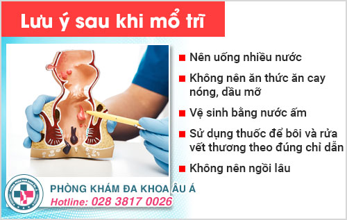 Mổ trĩ bao lâu đi cầu được