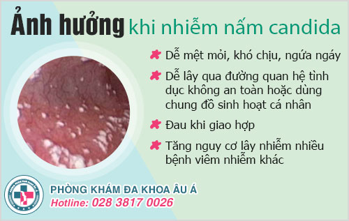 Nấm Candida ăn gì