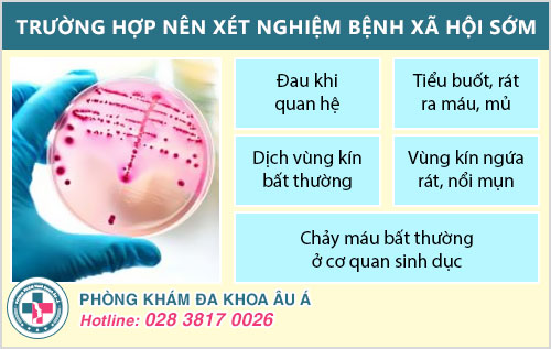 Xét nghiệm bệnh xã hội gồm những gì