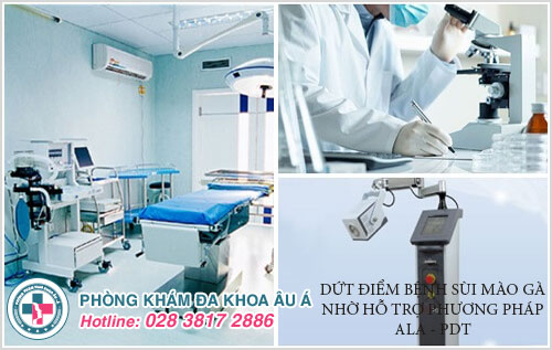 Hỗ trợ điều trị sùi mào gà ở miệng hiệu quả bằng phương pháp ALA - PDT