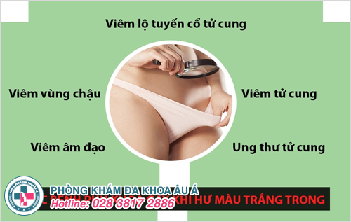 Huyết trắng loãng như nước gây ra nhiều bệnh lý phụ khoa