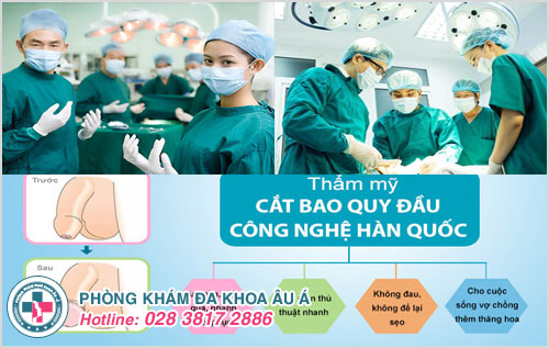 lưu ý sau khi cắt bao quy đầu