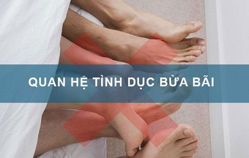  Không quan hệ tình dục bừa bãi là cách giúp nhanh chóng hết bệnh và tránh lây lan sang bạn tình