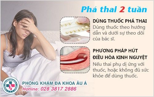 Phá thai 2 tuần bằng cách nào an toàn?