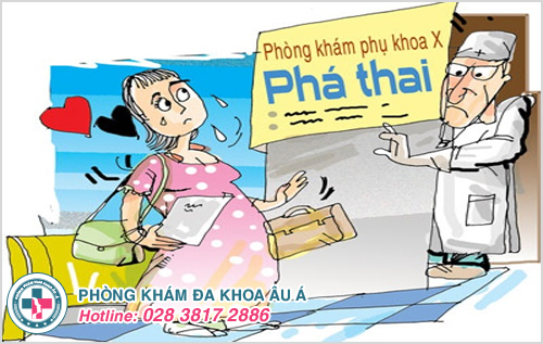 Hiện tượng phá thai không an toàn làm nhiễm trùng, tổn thương và gây ra bệnh phụ khoa