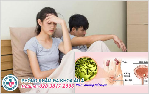 Quan hệ tình dục không an toàn dễ bị viêm đường tiết niệu