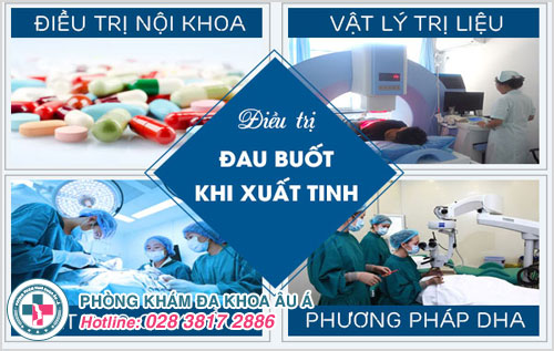 xuất tinh thấy đau buốt