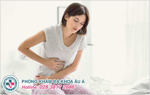 Khi bị viêm buồng trứng thường xuất hiện các triệu chứng như đau vùng bụng dưới