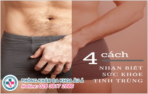 Nam giới có thể tự đánh giá chất lượng tinh trùng, xem tinh trùng có bị yếu hay không