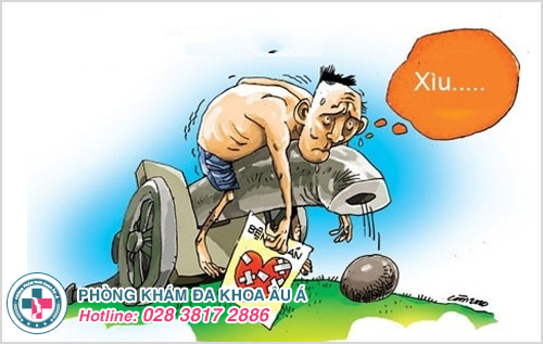 Dương vật bị xìu khi đang quan hệ